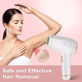 جهاز الليزرالمنزلي  لنزع الشعر المصغرة للاستخدام المنزلي جهاز إزالة الشعر بالليزر